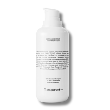 TRANSPARENT-LAB CERAMIDE BARRIER BODY 400 ml Керамідний лосьйон для тіла - бар'єрний догляд 43629 фото
