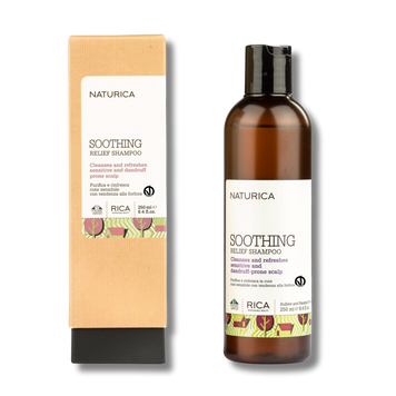 Rica Шампунь для заспокоєння та полегшення шкіри голови проти лупи Soothing Relief Shampoo 250 мл NANSP2 фото