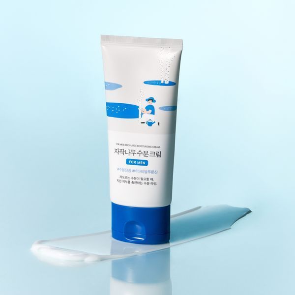 ROUND LAB For Men Birch Juice Moisturizing Cream, Зволожувальний крем для чоловіків, 75 ml 4570 фото
