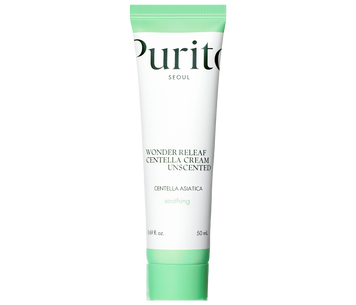 Purito SEOUL Wonder Releaf Centella Cream Unscented 50 ml Крем для чутливої шкіри з центеллою без ефірних олій 3285 фото
