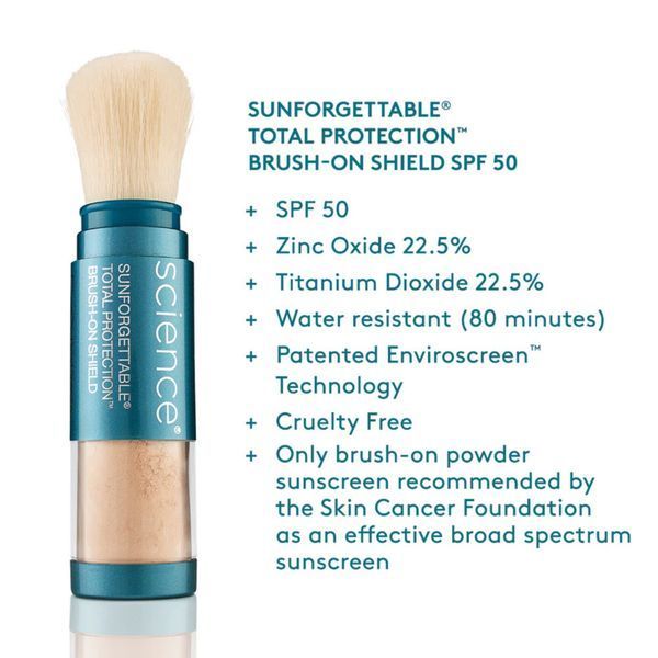 Colorescience Sunforgettable&reg; Total Protection&trade; | Сонцезахисна пудра з пензлем SPF 50 403105050 фото