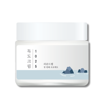 ROUND LAB 1025 Dokdo Cream 80 ml Зволожуючий крем з морською водою для сухого типу шкіри 2649 фото