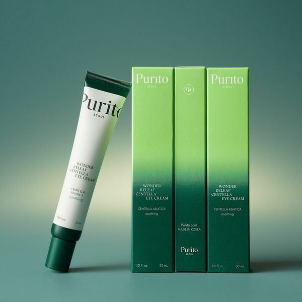 Purito Seoul Wonder Releaf Centella Eye Cream Крем для повік з центеллою та пептидами, 30 ml 3280 фото