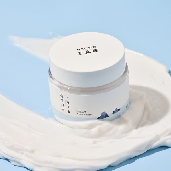 ROUND LAB 1025 Dokdo Cream 80 ml Зволожуючий крем з морською водою для сухого типу шкіри 2649 фото