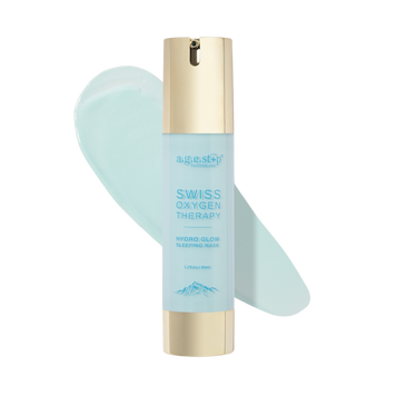A.G.E. STOP НЕЗМИВАЄМА МАСКА ПОТУЖНОЇ ДІЇ ДЛЯ СЯЙВА ТА МОЛОДОСТІ ШКІРИ OXYGEN THERAPY HYDRO GLOW BIO FUSION SLEEPING MASK 909 фото