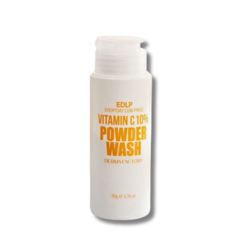 Derma Factory Vitamin C 10% Powder Wash Ензимна пудра з освітлюючим та освіжаючим ефектом 50г DF088 фото