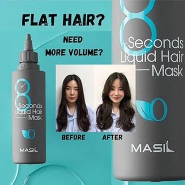 Masil 8 Seconds Liquid Hair Mask Маска для об&rsquo;єму та відновлення волосся, 200 ml LTN0645-1 фото