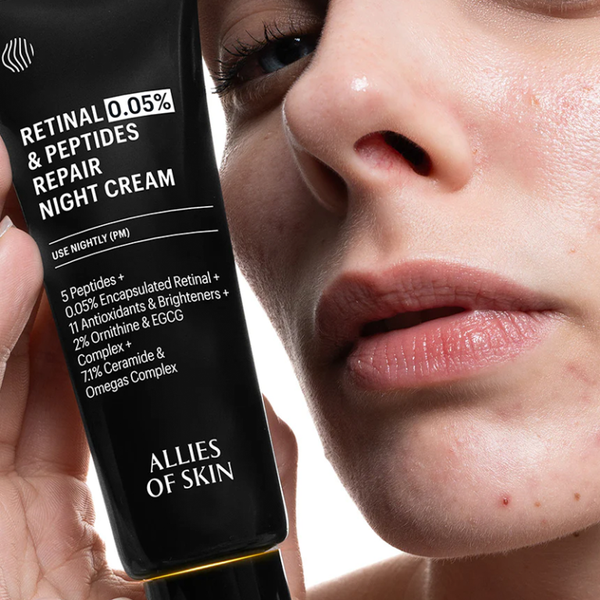 Allies of skin Крем нічний антивіковий з ретиналем 0.05% Retinal & Peptides Repair Night Cream, 48 ml PRRNC048EN02 фото