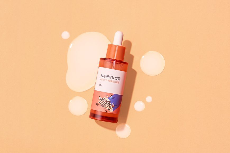 ROUND LAB Soybean Panthenol Ampoule 50 ml Концентрована сироватка з екстрактом соєвих бобів та пантенолом 3320 фото