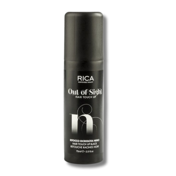 Rica HAIR TOUCH UP BLACK &ndash; Камуфляжний спрей для чорного волосся 75мл TNSPRAY1 фото