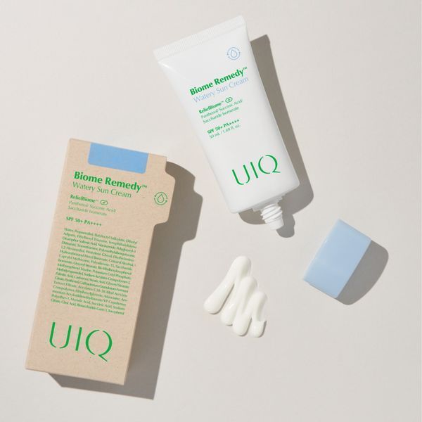 UIQ Biome Remedy&trade; Watery Sun Cream SPF 50 + PA+ + + + 50 ml Зволожувальний сонцезахисний крем 4199 фото