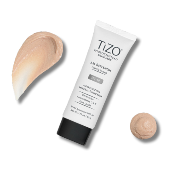 TiZO AM Replenish Lightly Tinted SPF 40 Денний живильний крем з легким відтінком, 50 ml 126 фото